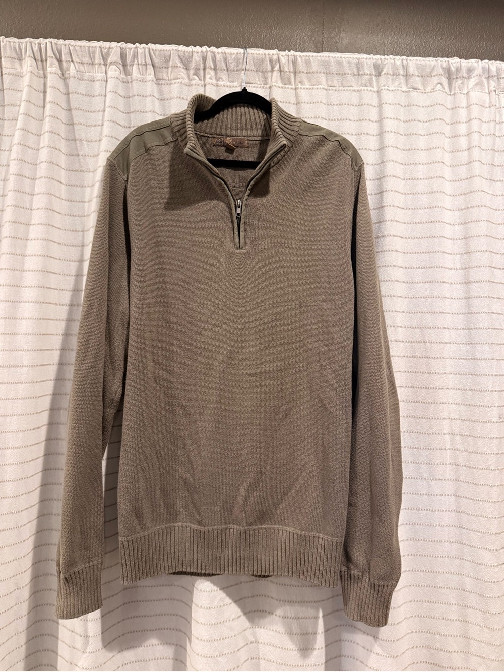Pronto Uomo Blue 1/4 zip Sweaters. XLT Excellent Condition